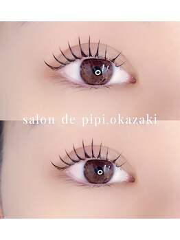 サロン ド ピピ オカザキ(salon de pipi.okazaki)/#岡崎#韓国ロッド#まつ毛パーマ