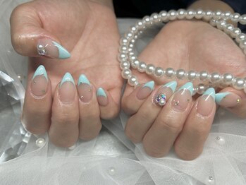 スティムネイル(Stimu nail)/【ワンカラーフレンチ】