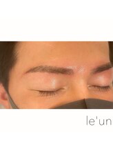 ルアン 表参道店/メンズ美眉毛スタイリング