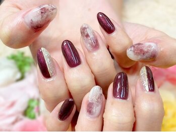 ネイルサロン ルリアンの写真/1ヶ月以内なら何度でもオフ代無料!!定額コース【5750円/6820円/7920円】通いやすい価格＆高技術で気分UP★