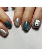 セクションプラス 吉祥寺(SECTION+)/雪だるまネイル