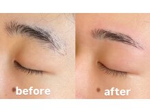 トップルック 横浜店(TOP LOOK)/メンズ眉毛ビフォーアフター