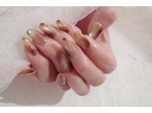 ネイル フライガール(nail FLY GIRL)/べっ甲×うるうるマグ