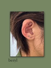 ベリル(beryl)/耳つぼジュエリー