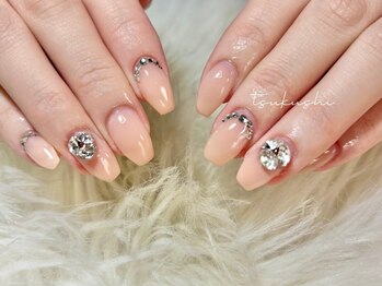 ツクシ 河原町(tsukushi)の写真/【ワンカラー¥5500】細部まで手を抜かない仕上げで上質な指先に♪シーンに合わせた指先をご提案!