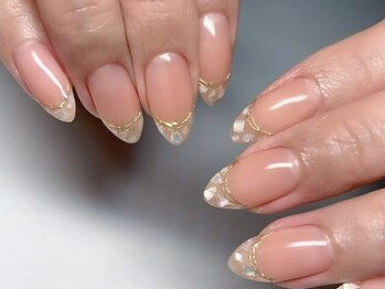 《パラジェル/ハンドケア》imu.nail【イムドットネイル】の写真/定番～最新デザインまでプロにお任せ！ワンカラー￥5000◎お仕事にも差し支えない指先美人に♪