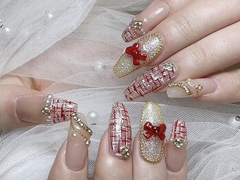 きらきらネイルサロンの写真/冬の特別ネイルはこれで決まり！クリスマスデザイン＆推し活ネイルも定額￥4980～◎新規オフ無料♪