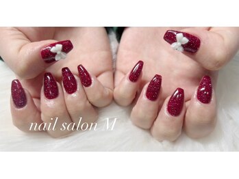 ネイルサロン M/ワンカラー+パーツ 5000円~