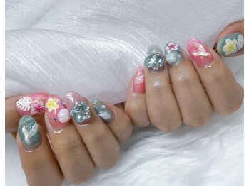 ネイルサロン アーティップ(Nail Salon Artip)の写真/初回≪ジェルつけ放題9000円≫モチの良さ◎理想カラー・デザインを高技術ネイリストが叶えます☆