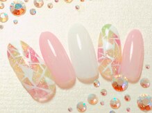 ネイル シエル(nail ciel)/[2]アート付定額コース◆￥5300