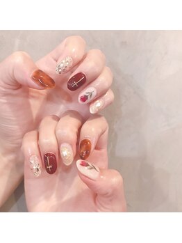 アティックネイルアトリエ(attic nail atelier)/べっ甲ネイル★