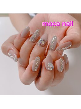 8000円定額ジェルネイル Pg モカネイル Moca Nail のフォトギャラリー ホットペッパービューティー