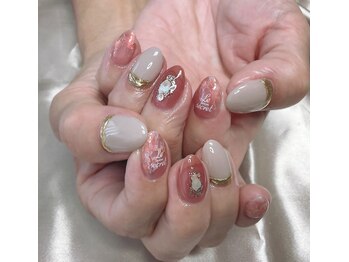 ヒトミネイルズ(Hitomi Nails)/秋ネイル