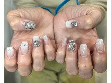 ネスレ ネイル(NESTLE NAIL)/白グラ＆埋め尽くし