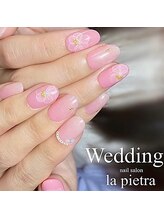 ネイルサロン ラピエトラ(la pietra)/【ブライダルネイル】