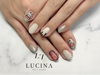 ネイルスタジオ ルキナ(LUCINA)/c-401 ハロウィンネイル