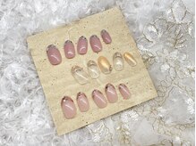 シンプルジェルネイル専門店 バランス(balance)/ガラスフレンチサンプル♪