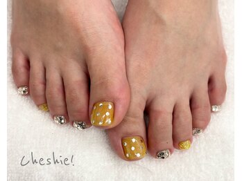 ネイルサロン チュシャ(cheshie)/フットジェルのお仕上げです