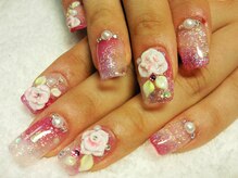 エムネイル(M Nail)/スカルプ・3D花
