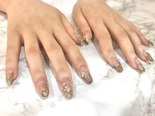 ネイルサロン マリブ(Maribu)/スカルプ　キラキラネイル
