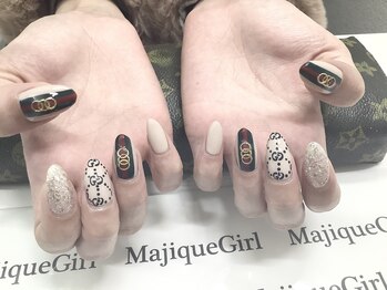 ネイルサロン マジックガール(Nail Salon MagiqueGirl)/【GUCCIネイル】