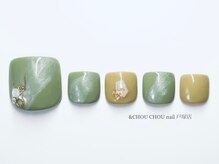 アンドシュシュネイル(&CHOU CHOU nail)/フット定額