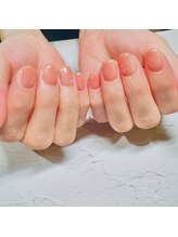 エルネイル(elu nail)/アート/もやもや/ニュアンス