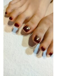 フットネイルサンプル