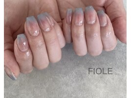 チーク×グラデーション