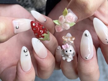 ツメ(2me)/派手ネイルアート