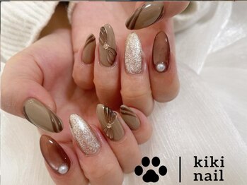 キキネイル たまプラーザ店(kikinail)/チョコネイル/リボンネイル