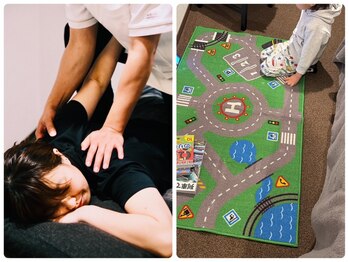 リカバリー和(リカバリーNagomi)の写真/広々個室をご用意♪子育て中でも安心して通える！産後の骨盤ケアや育児・家事による慢性的な疲労も改善へ◎