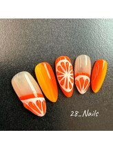 28ネイル 阿佐ヶ谷店/夏・海・マンスリーデザイン