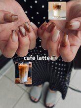 アリュール アンド エテルノ 小山店(Allure & ETERNO)/カフェラテネイル20260825