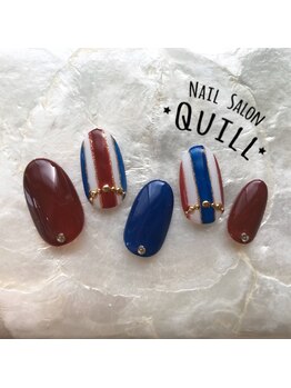 ネイルサロン クイル(QUILL)/11月ボルドー♪2