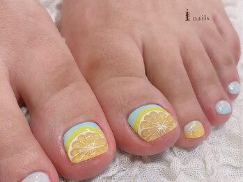 アイネイルズ 渋谷店(I nails)/ジューシーレモン￥9480[渋谷]