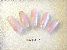 ネイルサロン あかねいろ/チークな桜ネイル