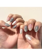 エムスラッシュ 横浜元町店(M.SLASH)/キラキラネイル