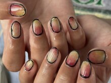 アイネイルズ 天神今泉店(I-nails)/【hinako.t】個性派もやもや