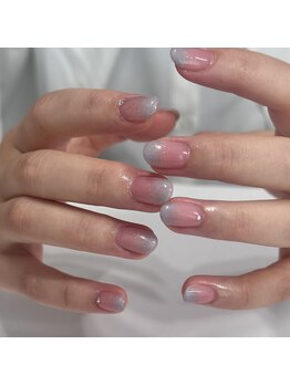 シアン(cyaan)/二色グラデーション