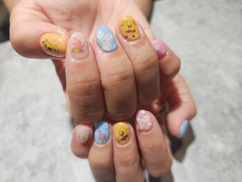 ネイルアン 下中野店(Nail Ann)/キャラネイル