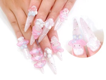 ネイルコレクション ピンク(Nail Collection Pink)/スカルプ放題★マイメロネイル