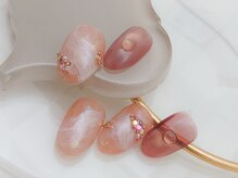 ネイルサロンアンドスクール ディスディアーナ(Disdirena)/4月ジェル定額B/大人カジュアル