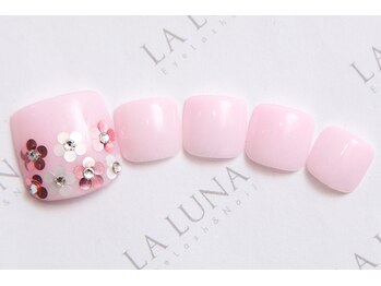 ラルナ ネイルアンドアイラッシュサロン(LA LUNA nail & eyelash salon)/23年春夏◇FOOT◇
