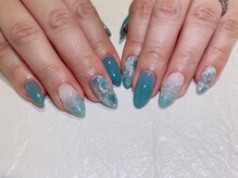ネイルキュート アンド クールラッシュ 亀有店(nailcute & CoolLash)/90分持ち込みアート♪