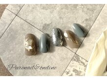 ピュアネイルアンドオンディーヌ/定額ミドルデザイン