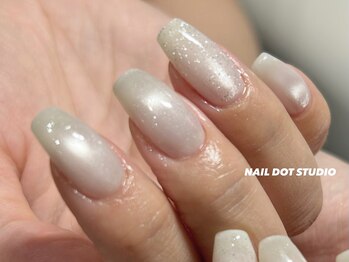 ネイルドットスタジオ 堺筋本町(NAIL DOT STUDIO)/キラキラ艶マグネット