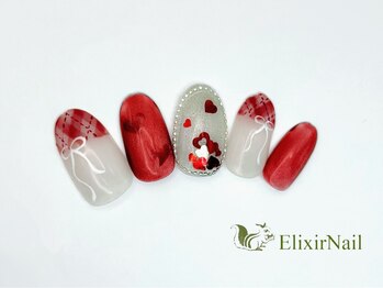 エリクサーネイル 渋谷(Elixir Nail)/定額cやり放題/クーポン使用