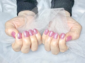 ラメ　ワンカラー 