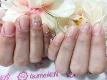 ネイルサロン 爪吉/ビニール×パール使いが◎